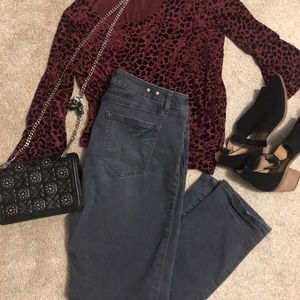 CAbi  slim boyfriend jeans, size 10